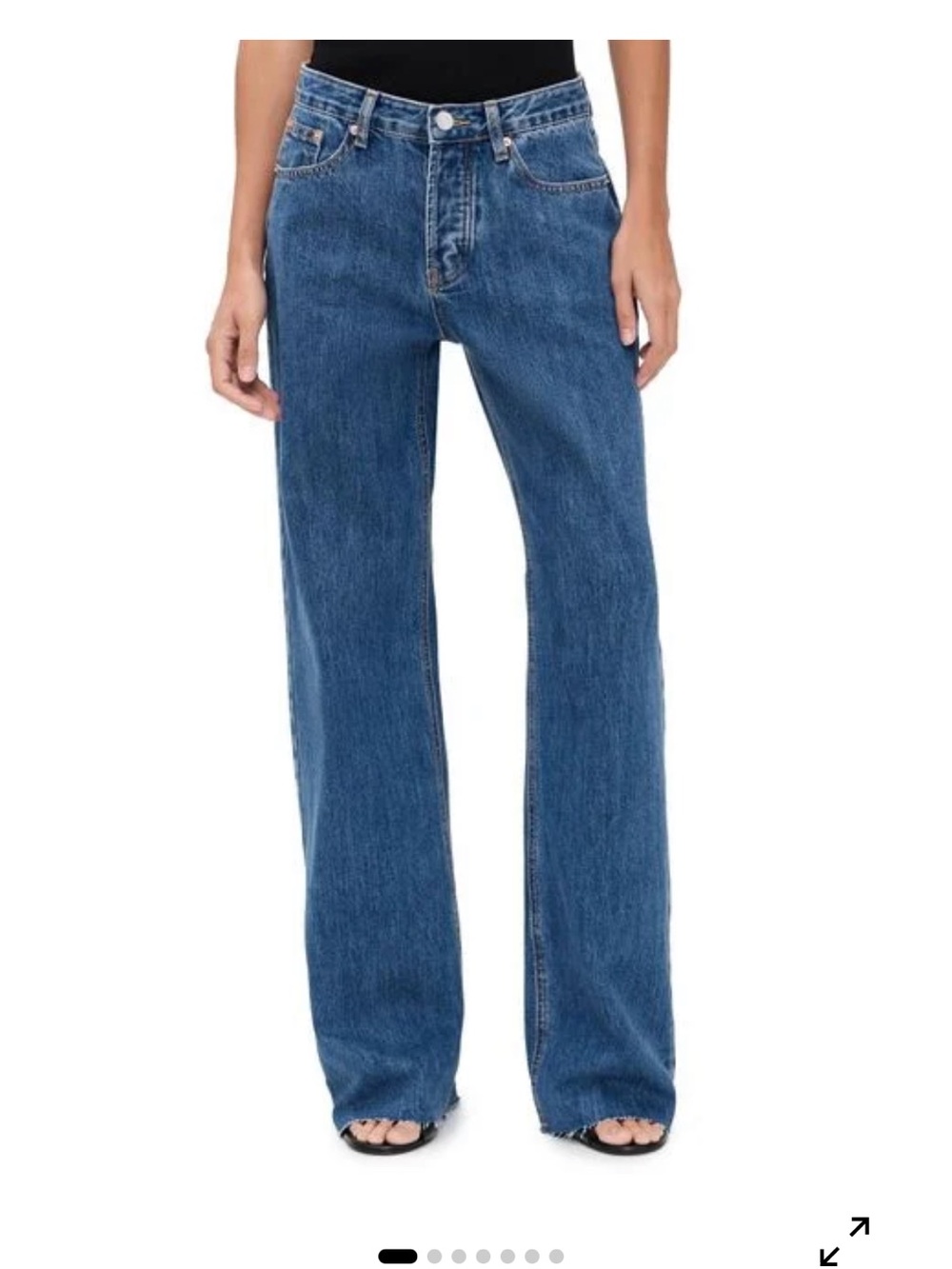 Parke Low Rise Baggy Jeans 24